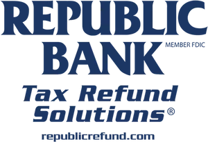 Republic Bank Tax Refund Solutions Logo PNG Image