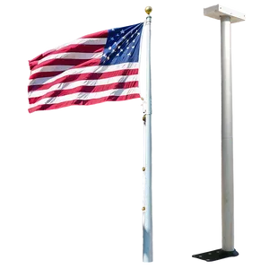 Residential Flagpole Setup Png Upv PNG Image