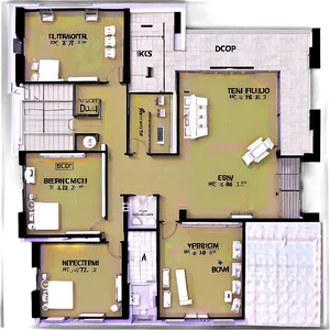 Residential Floor Plan Png 06262024 PNG Image