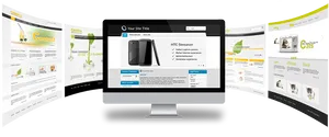 Responsive Web Design Display PNG Image