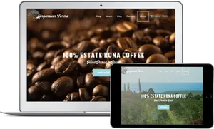 Responsive Web Design Kona Coffee PNG Image