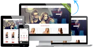 Responsive Web Design Showcase PNG Image