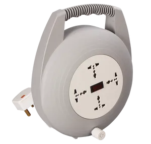 Retractable Extension Cord Reel PNG Image