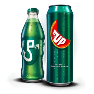 Retro 7 Up Advertisement Png Ayi25 PNG Image