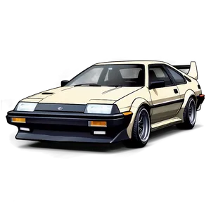 Retro Ae86 Vehicle Png 80 PNG Image