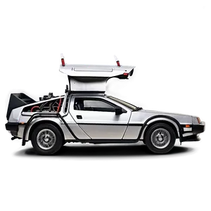 Retro Delorean Vehicle Side View Png 91 PNG Image