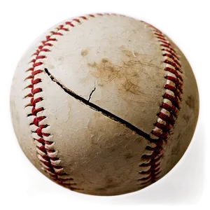 Retro-faded Baseball Png Tdh PNG Image