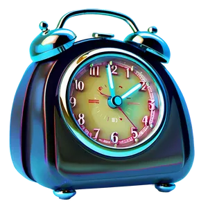 Retro Flip Alarm Clock PNG 06122024 PNG