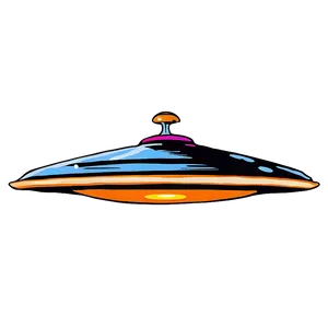 Retro Flying Saucer Clipart Png 22 PNG Image