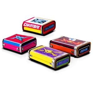 Retro Matchbox Collection Png Rbi PNG Image