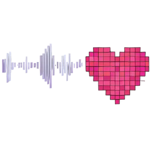 Retro Pixelated Heart Png 39 PNG Image