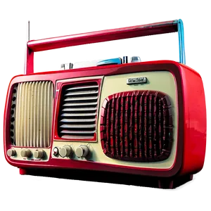 Retro Pop Radio Png 56 PNG Image