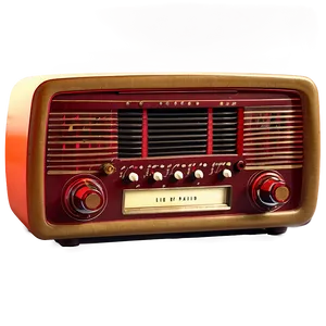 Retro Pop Radio Png Gve PNG Image