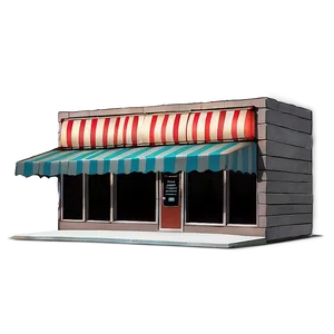 Retro Store Awning PNG Mjl47 PNG
