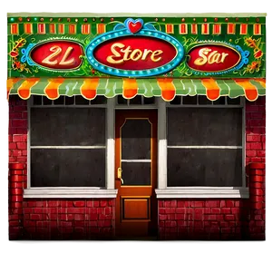 Retro Store Awning PNG Rae87 PNG