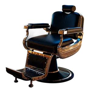 Retro Style Barber Chair Png Hxi72 PNG Image