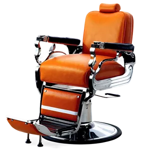 Retro Style Barber Chair Png Kkm80 PNG Image