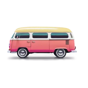 Retro Summer Vibes Van Png Baf98 PNG Image