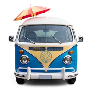 Retro Summer Vibes Van Png Lmy61 PNG Image