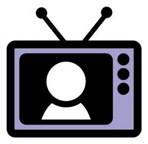 Retro Television Icon PNG