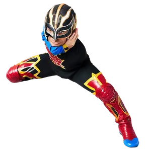 Rey_ Mysterio_ Action_ Pose PNG Image