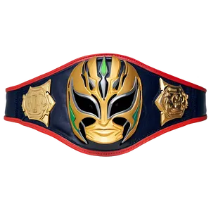 Rey Mysterio Inspired Championship Belt PNG Image