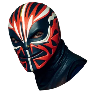 Rey_ Mysterio_ Luchador_ Mask_ Closeup PNG Image