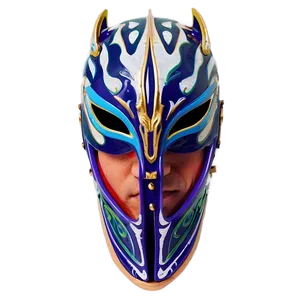 Rey Mysterio Luchador Mask PNG Image