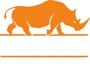 Rhinoceros Logo Design PNG Image