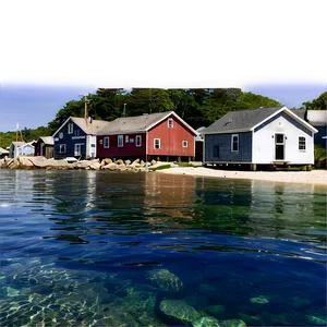 Rhode Island Fishing Village Png Uqi53 PNG Image