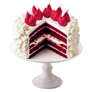 Rich Red Velvet Cake Png Hab PNG Image