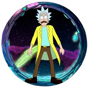 Rick And Morty Portal Adventure Png Ani PNG Image