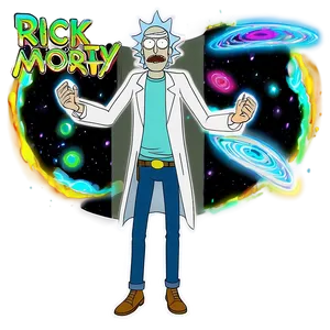 Rick And Morty Portal Jump Png Kih41 PNG Image