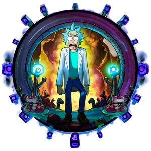 Rick And Morty Portal Mystery Png 71 PNG Image