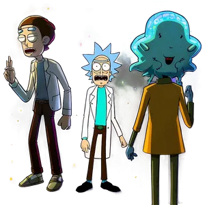 Rick And Morty Scene Png 06242024 PNG Image