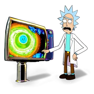 Rick And Morty Scene Png 06242024 PNG Image