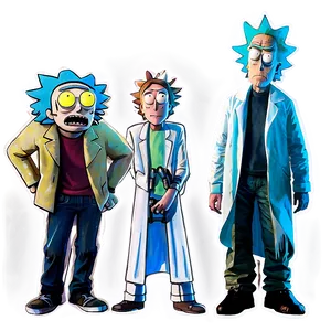 Rick With Morty Png Rwn PNG Image