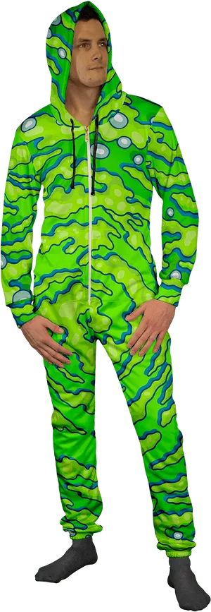 Rickand Morty Portal Jumpsuit PNG Image