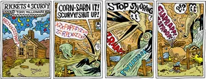 Rickets_and_ Scurvy_ Comic_ Strip_by_ Tony_ Millionaire PNG Image