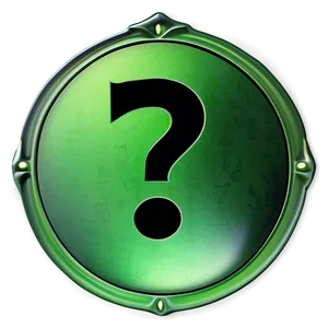 Riddler Question Mark Badge Png Qsk PNG Image