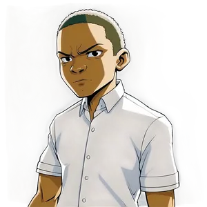 Riley Freeman Boondocks Attitude Png Jbv PNG Image