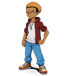 Riley Freeman Standing Pose PNG Image