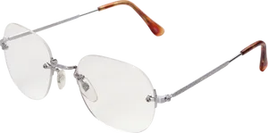 Rimless Eyeglasses Transparent Background PNG Image