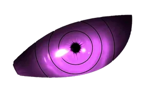 Rinnegan Eye Power Anime PNG Image