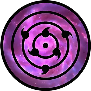 Rinnegan Eye Powerful Dojutsu Naruto PNG Image