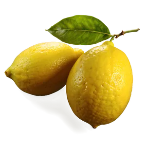 Ripe Lemons Png Gtu PNG Image