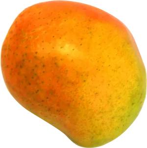 Ripe Mango Fruit Isolated PNG Image