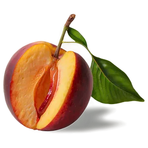 Ripe Nectarine Fruit Png 06252024 PNG Image