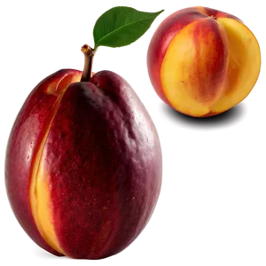 Ripe Nectarine Fruit Png Obl79 PNG Image