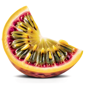 Ripe Passion Fruit Slice Png Ccd32 PNG Image